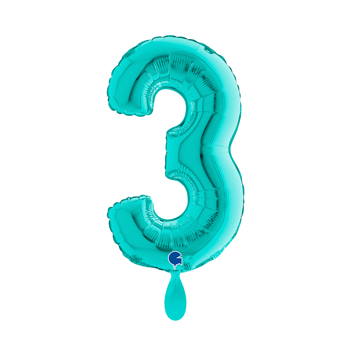 1 Balloon XS - Number 3 - Tiffany