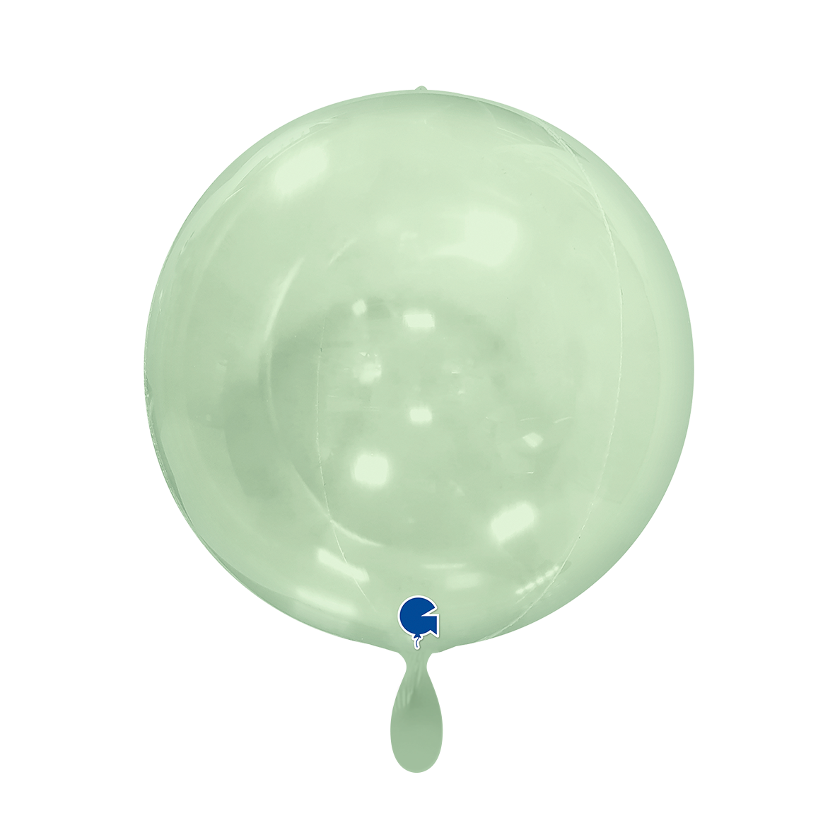 1 Balloon 4D - Globe - Transparent Green
