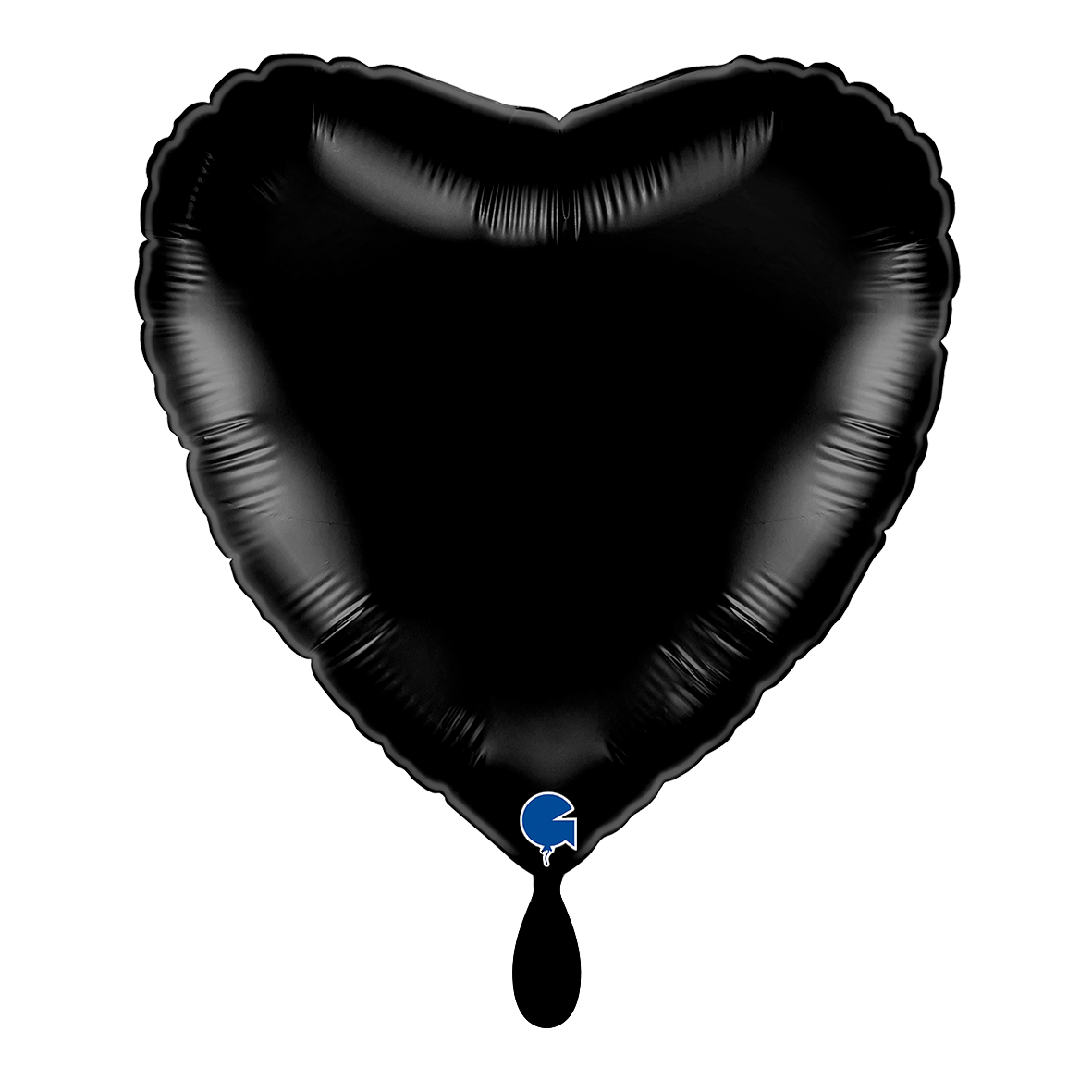 1 Balloon - Heart - Black