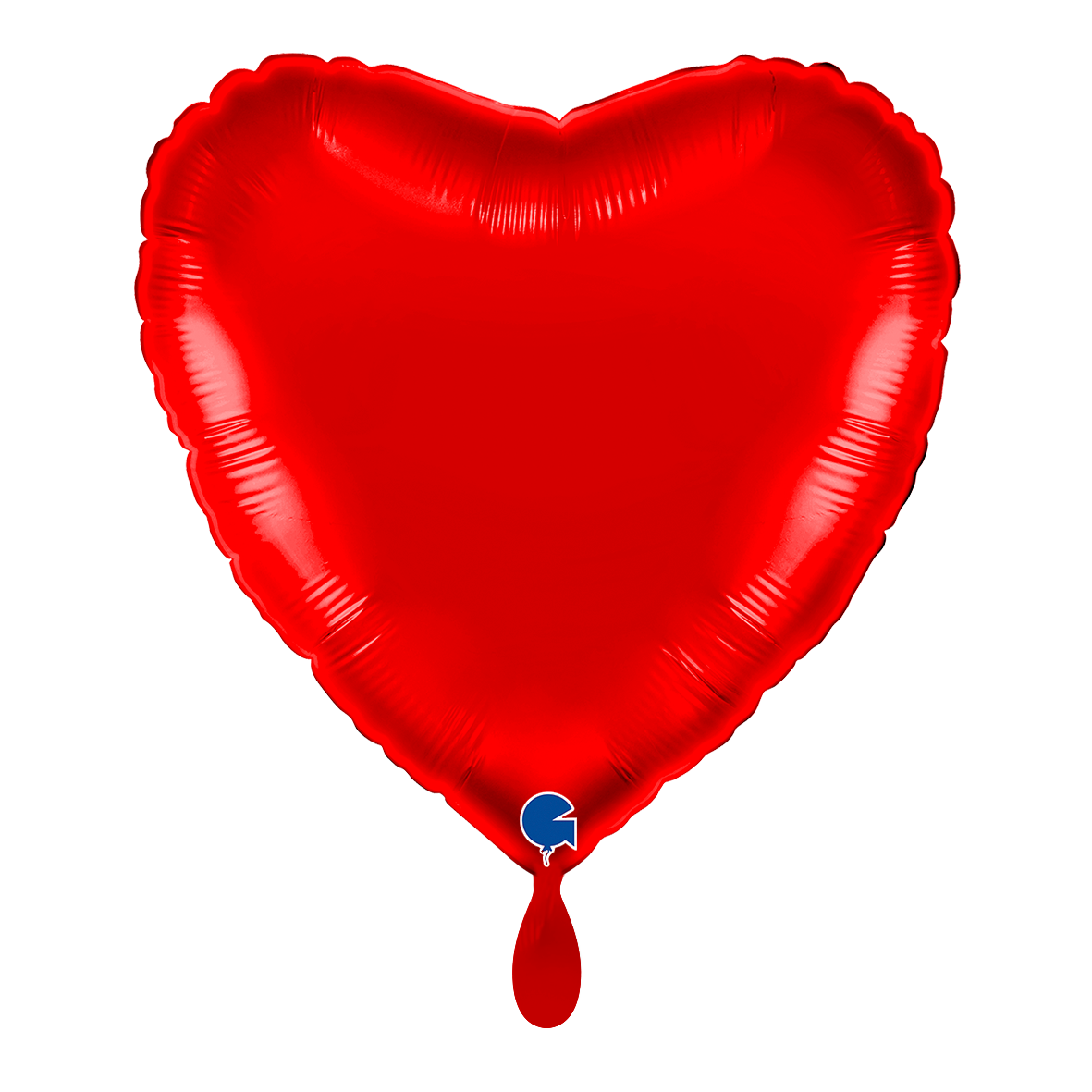 1 Balloon - Heart - Red