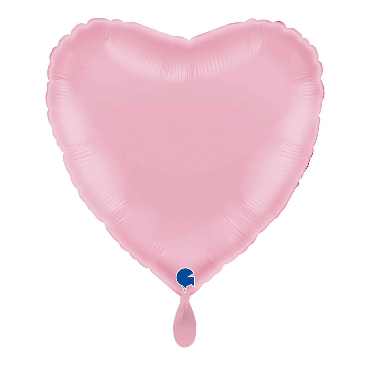 1 Balloon - Heart - Pastel Pink