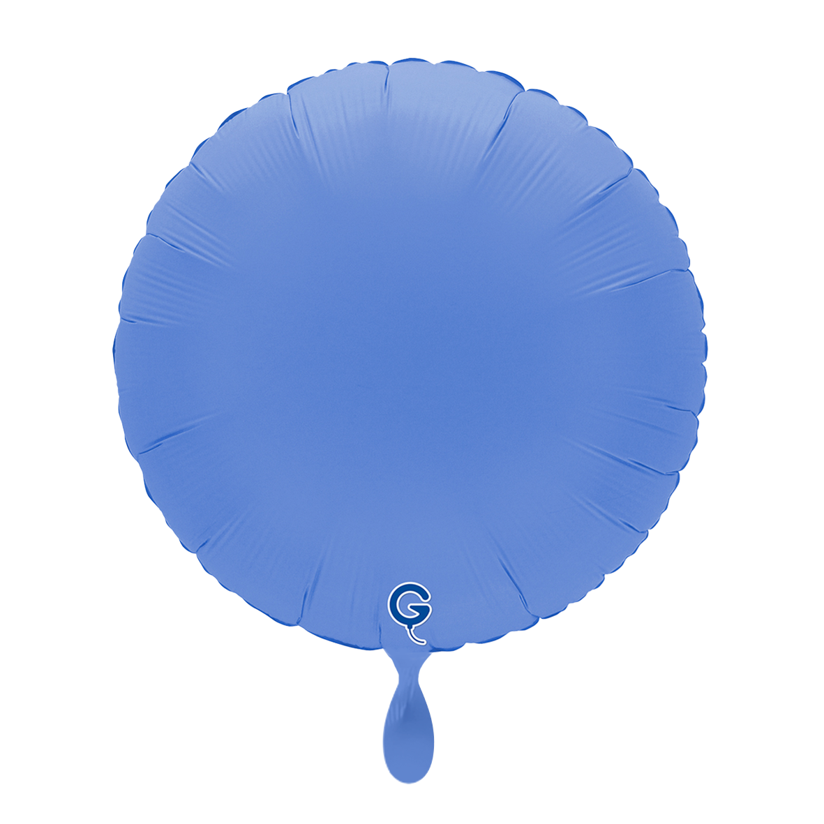 1 Balloon - Round - Soft Matte Lotus Blue