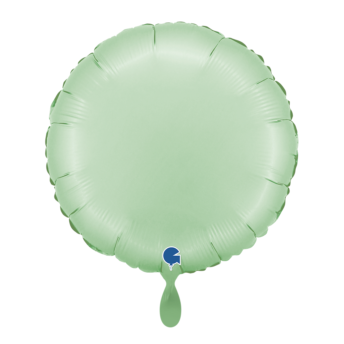 1 Balloon - Round - Satin Glazed Mint