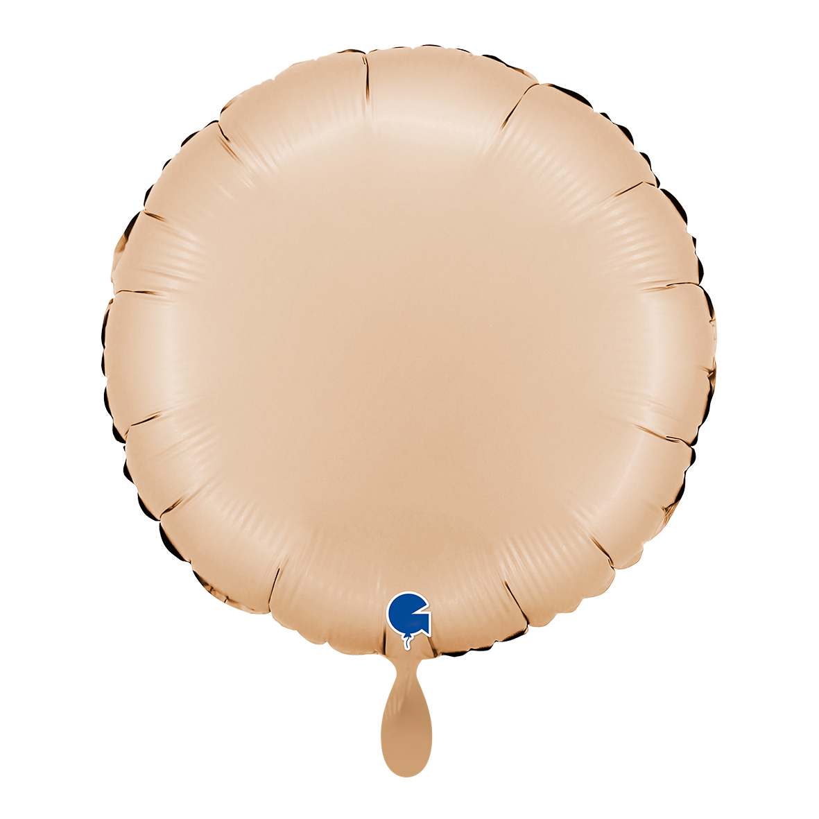 1 Balloon - Round - Satin Nude