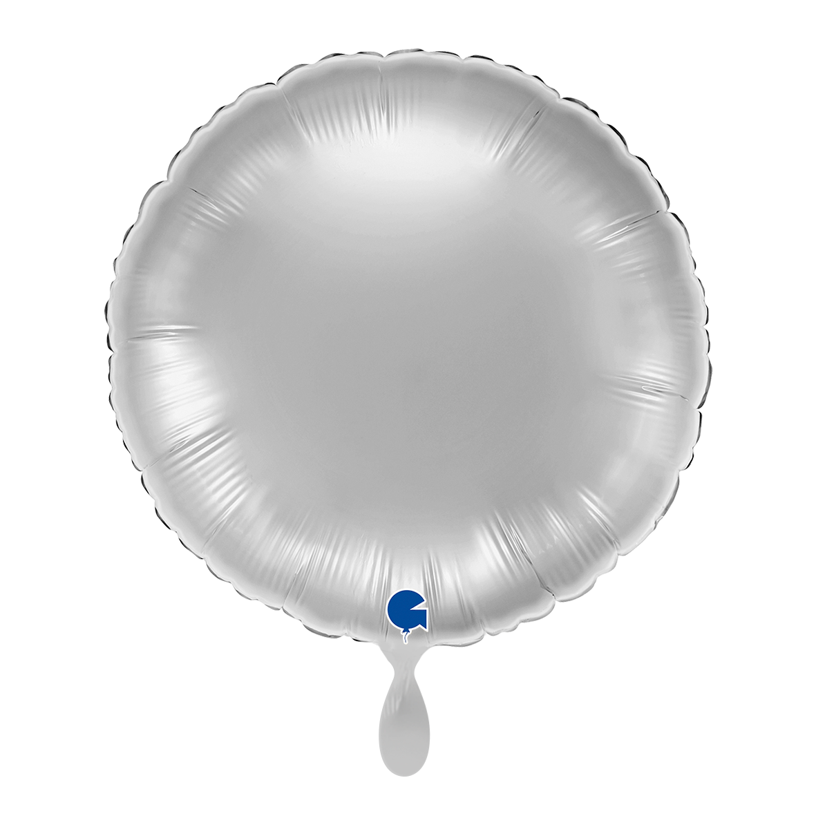 1 Balloon - Round - Silver