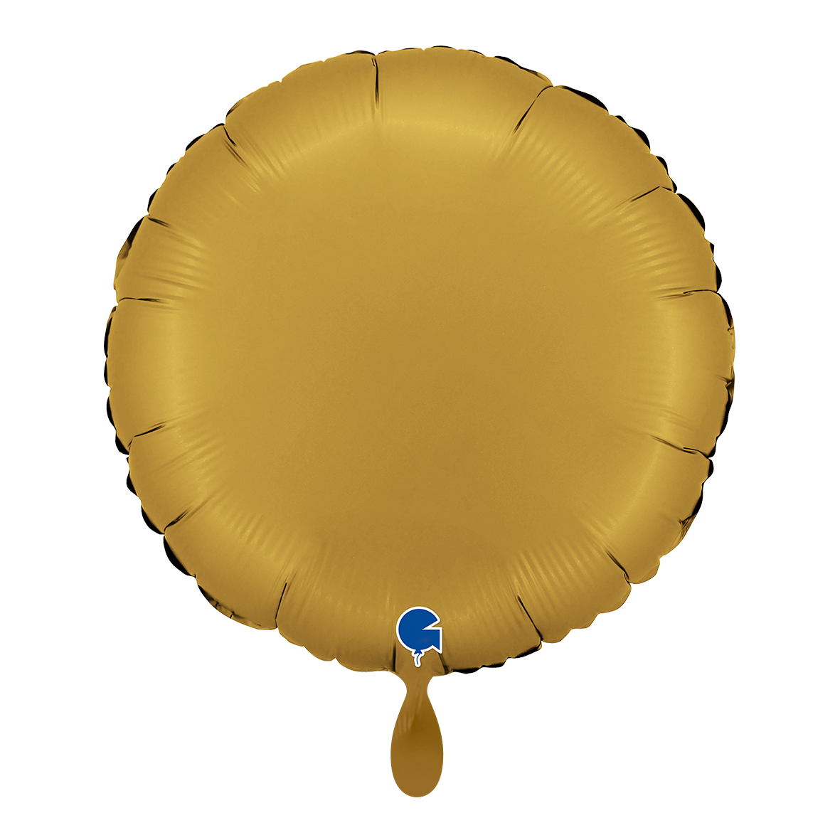 1 Balloon - Round - Satin Gold