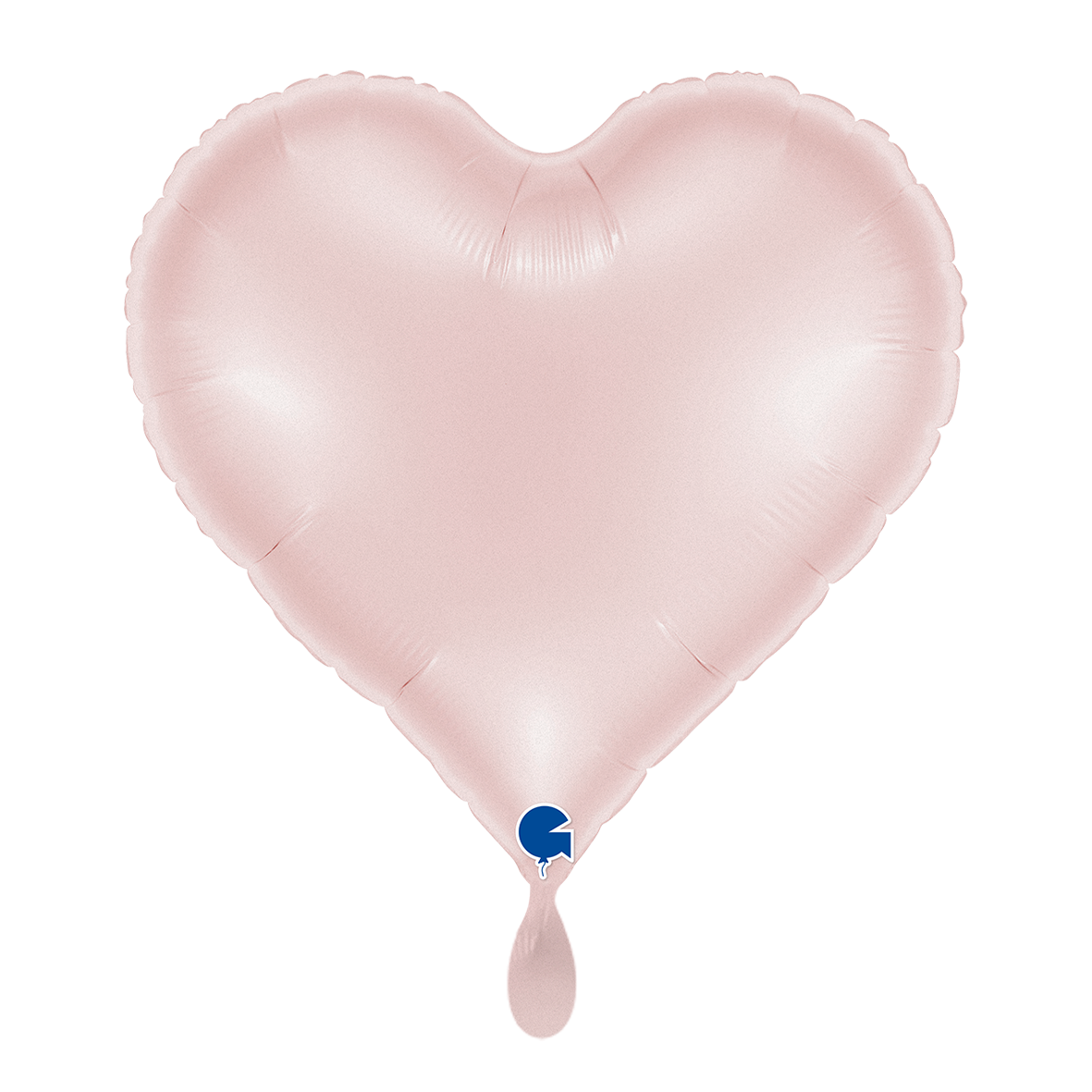 1 Balloon - Sweetie Heart 18in Satin Pastel Pink