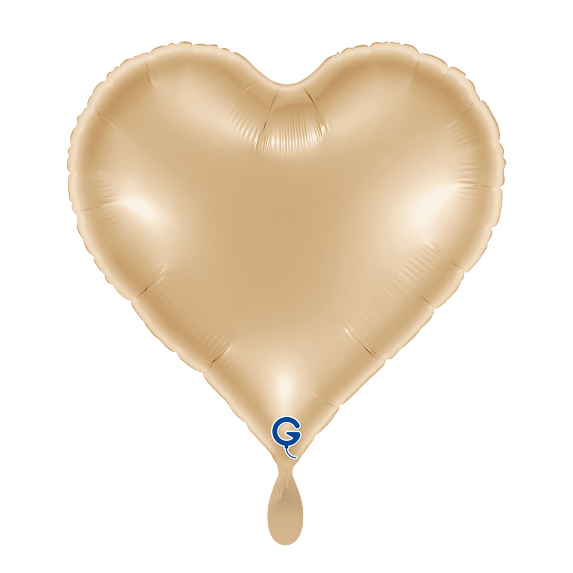 1 Balloon - Sweetie Heart - White Gold