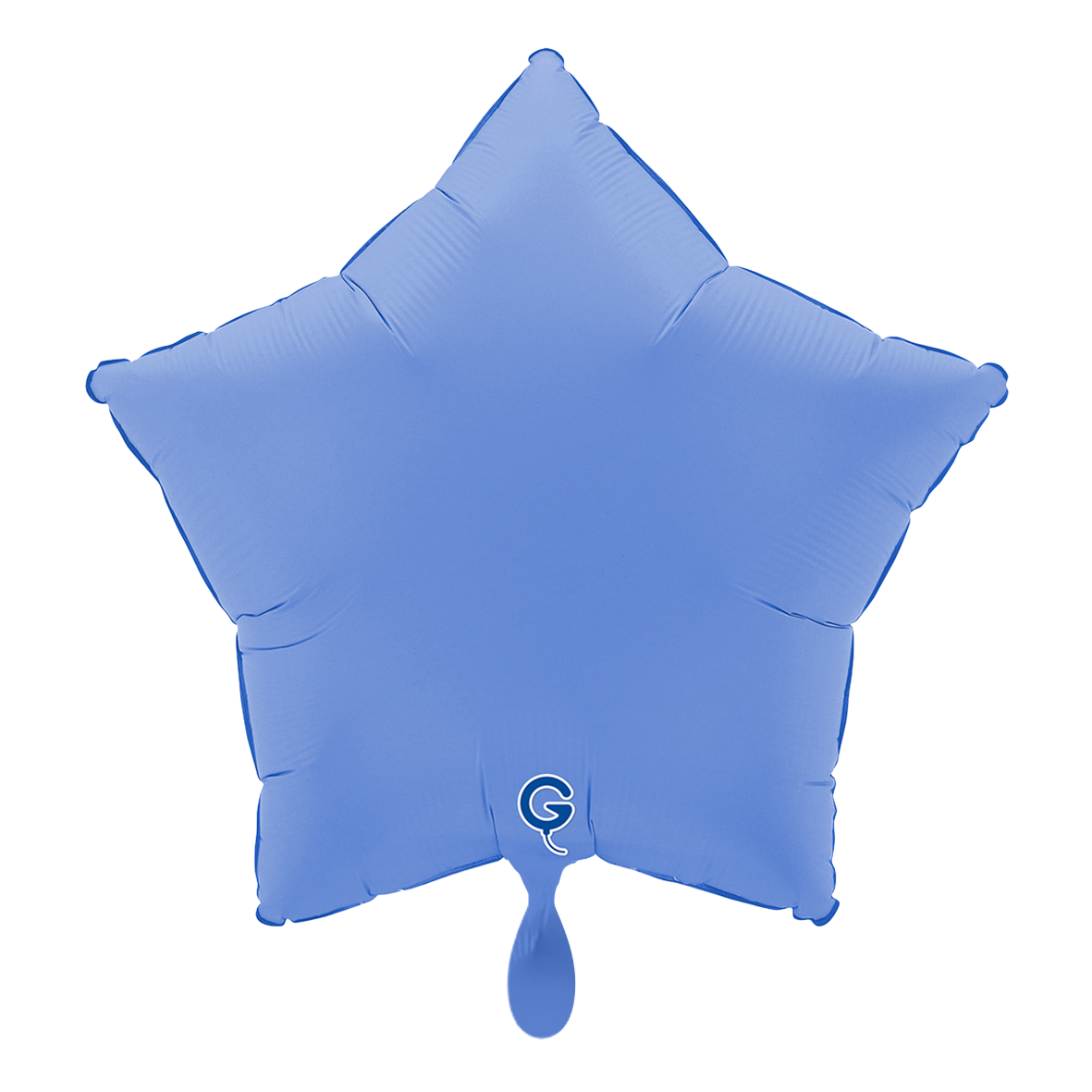 1 Balloon - Star - Soft Matte Lotus Blue