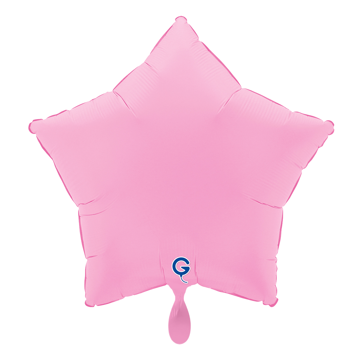 1 Balloon - Star - Soft Matte Sakura Pink