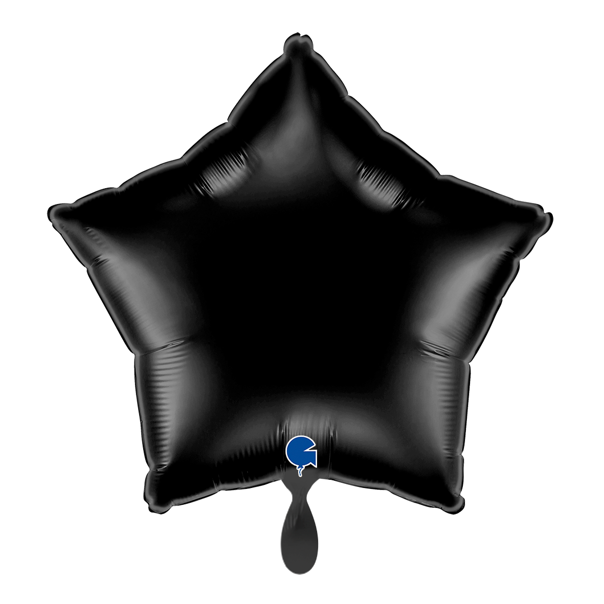 1 Balloon - Star - Black