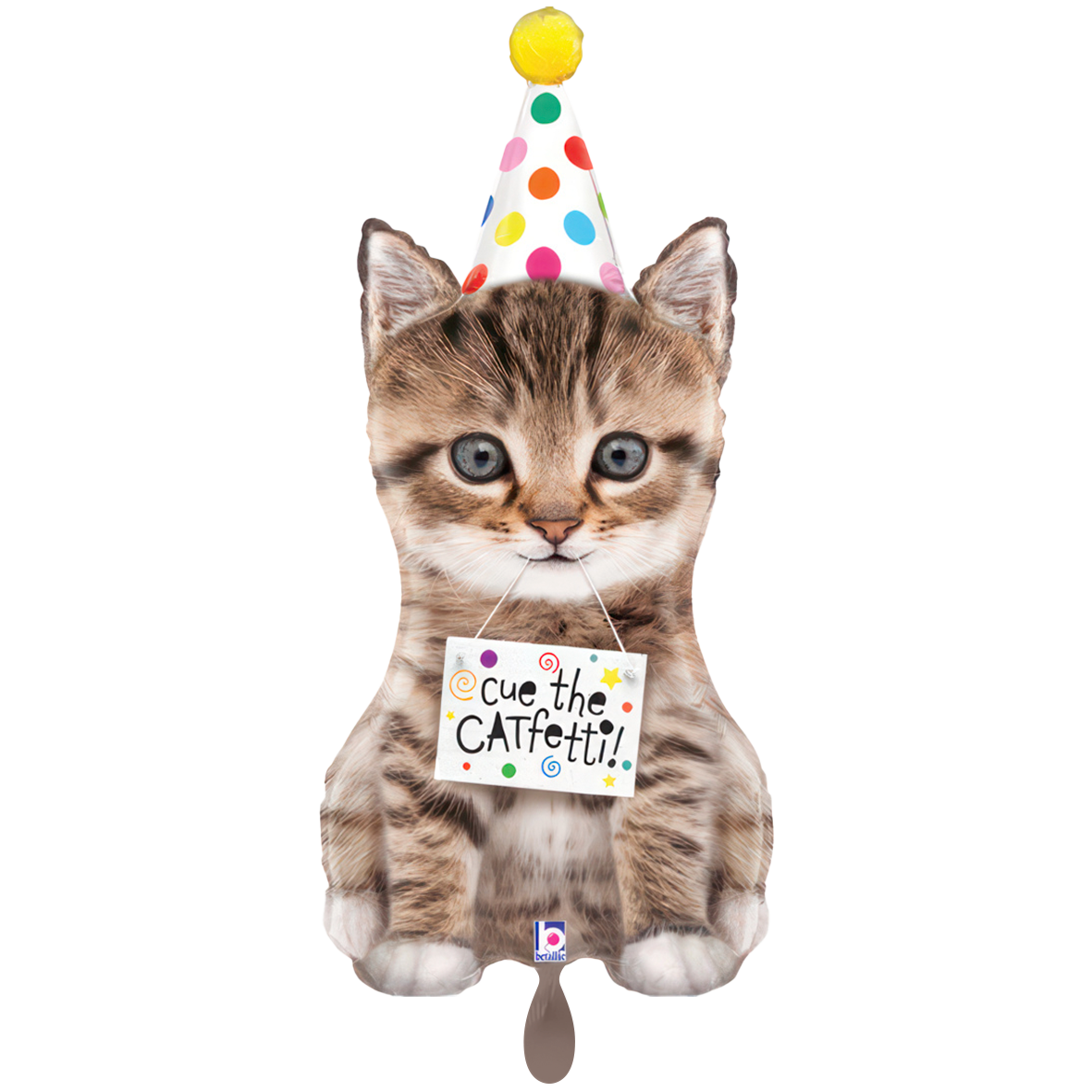 1 Balloon XXL - Cue The Catfetti Cat