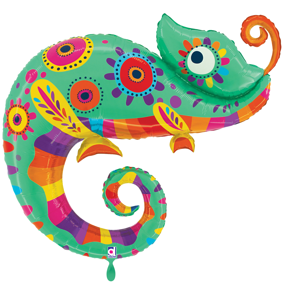 1 Balloon XXL - Festive Chameleon