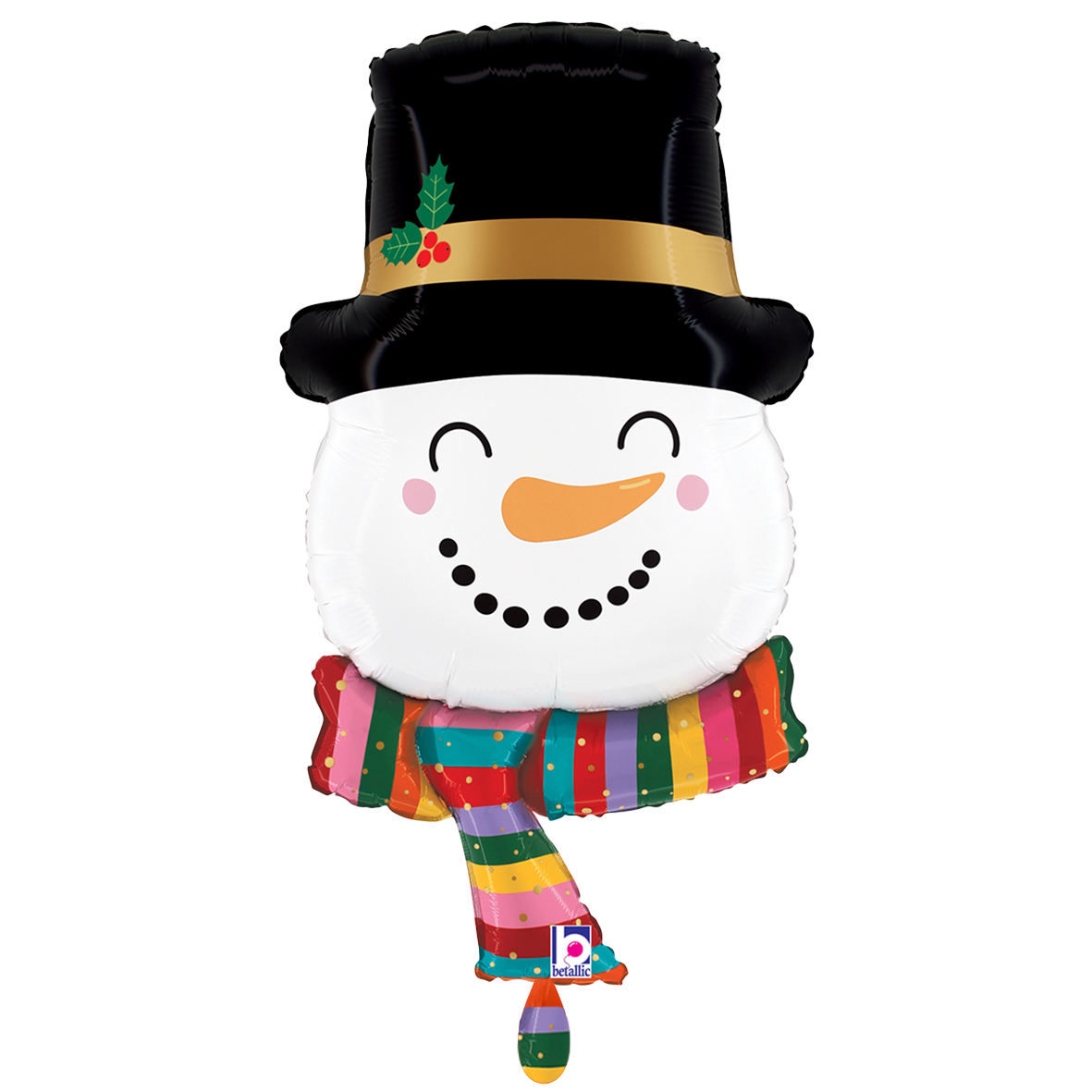 1 Balloon XXL - Joyful Snowman