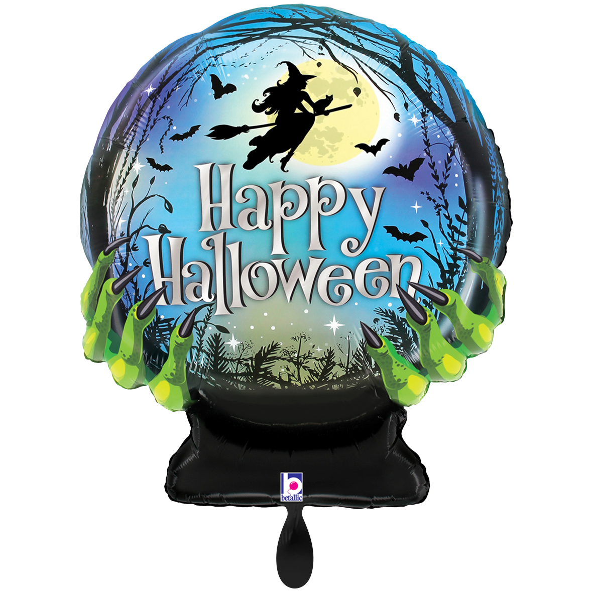 1 Balloon XXL - Spooky Halloween Crystal