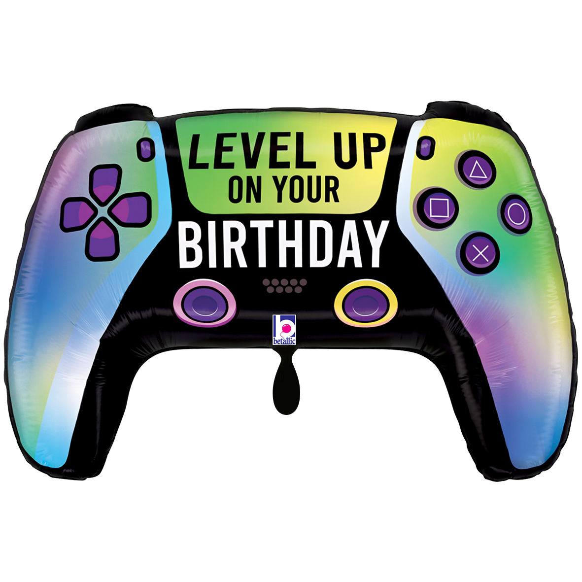 1 Balloon XXL - Vivid Game Controller Birthday