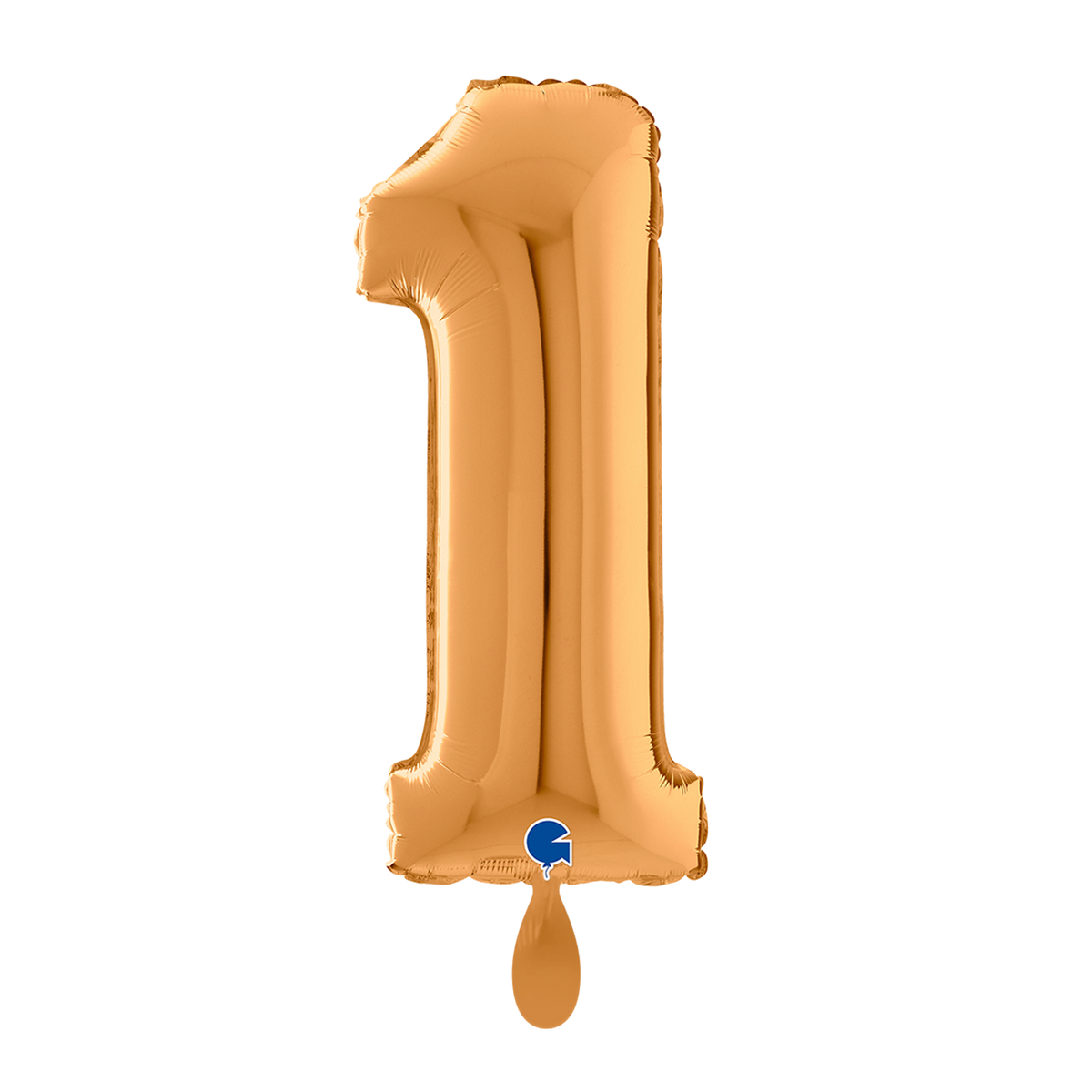 1 Balloon XL - Number 1 - Gold