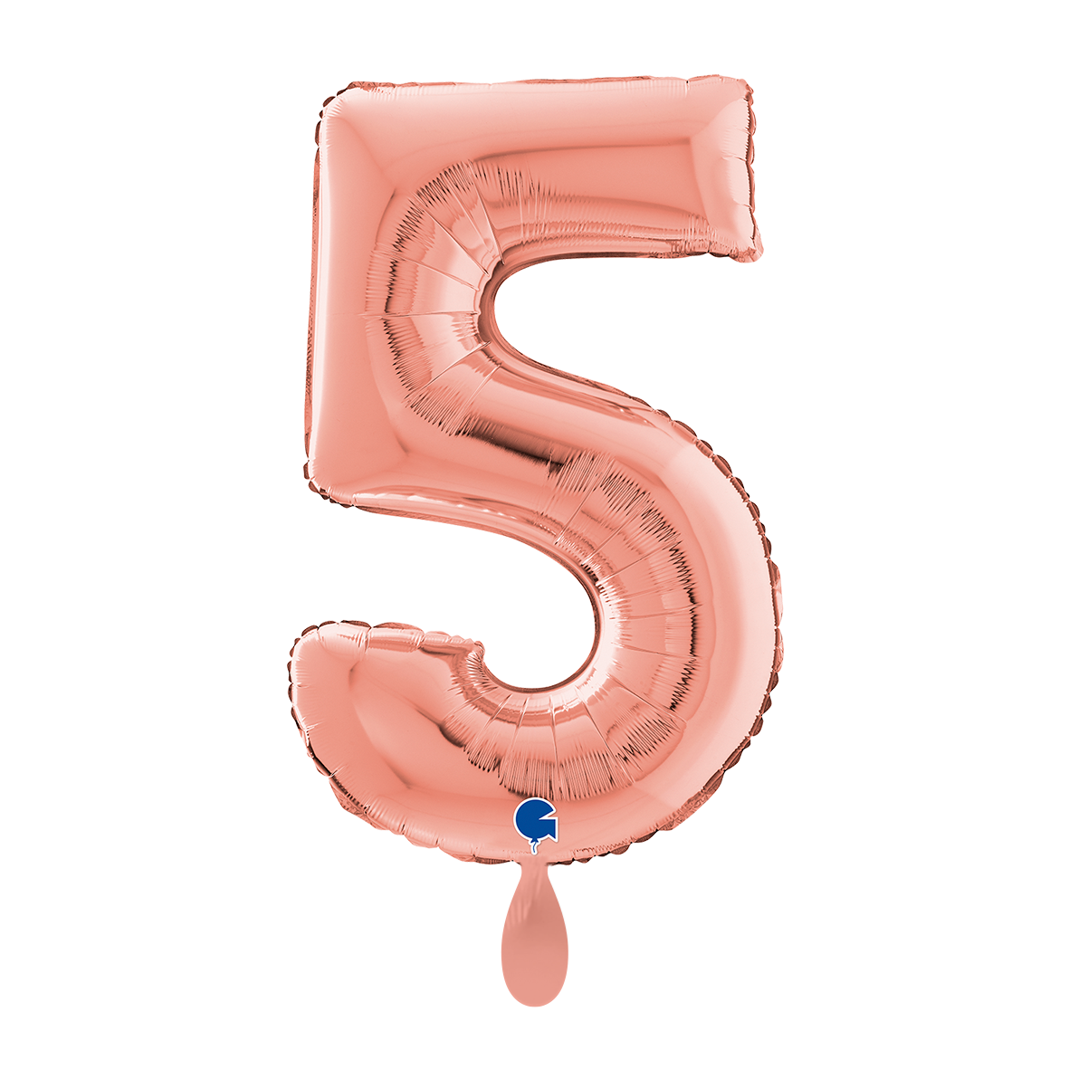 1 Balloon XL - Number 5 - Rose Gold