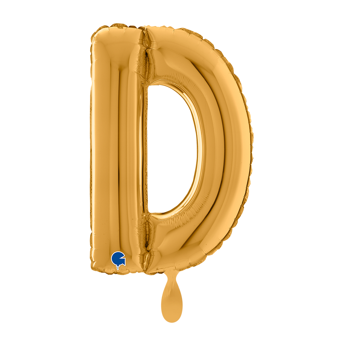 1 Balloon XL - Letter D - Gold