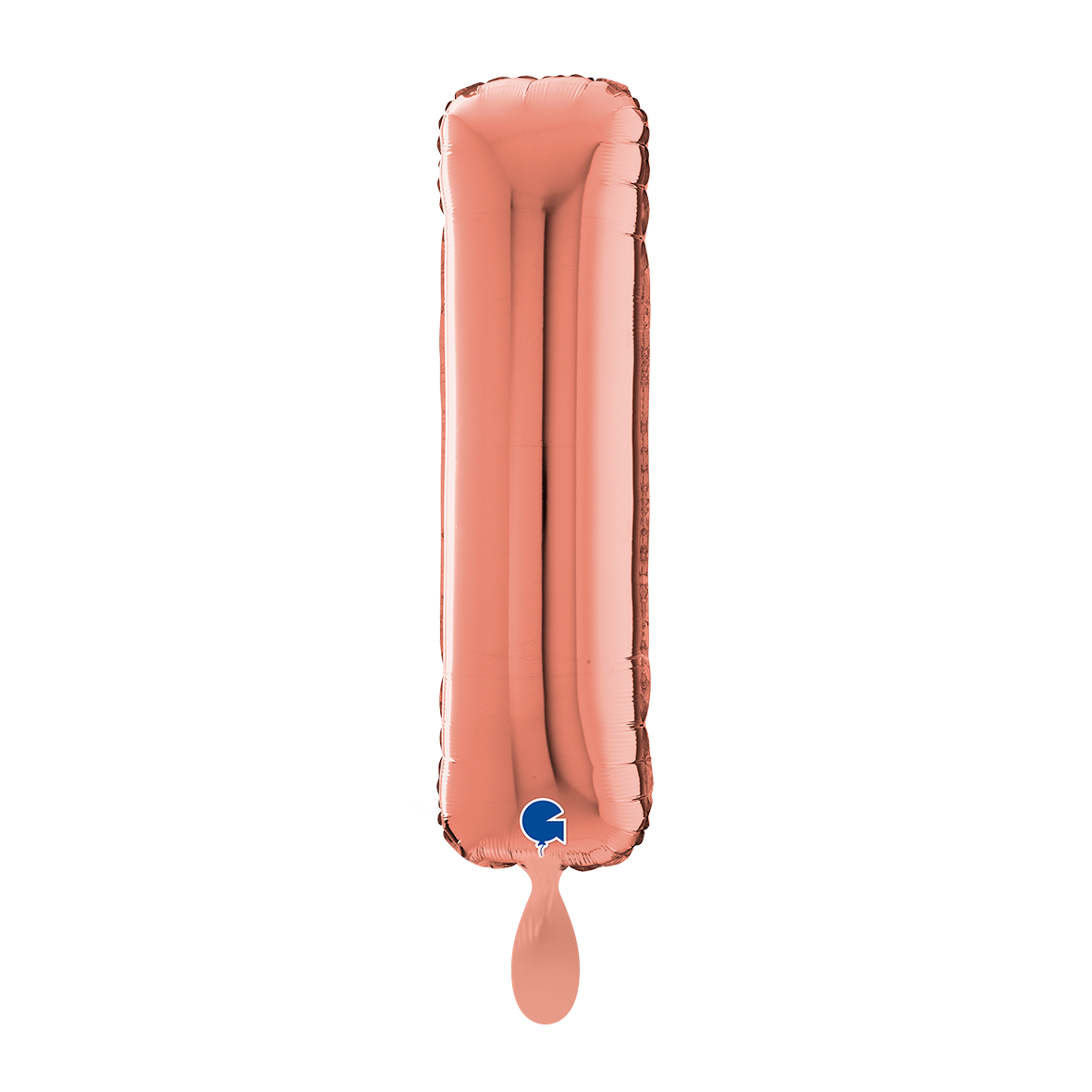 1 Balloon XL - Letter I - Rosegold