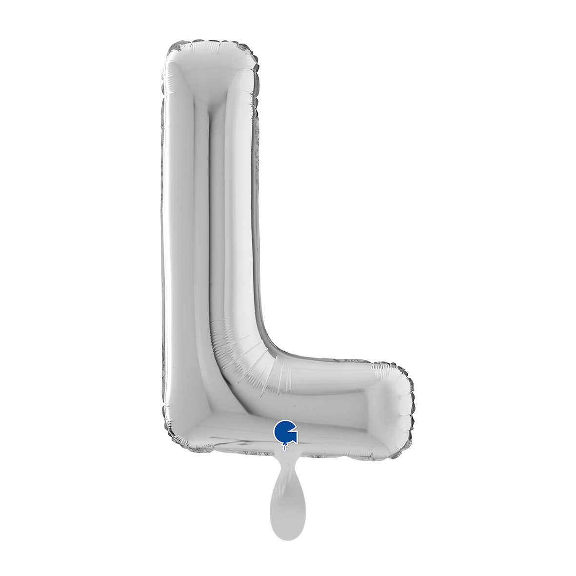 1 Balloon XL - Letter L - Silver