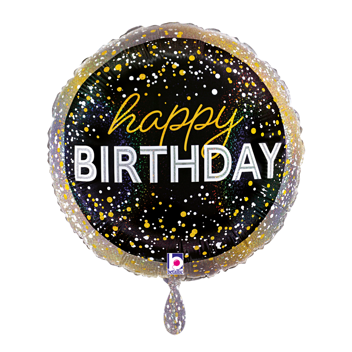 1 Balloon - Metallic Birthday Party