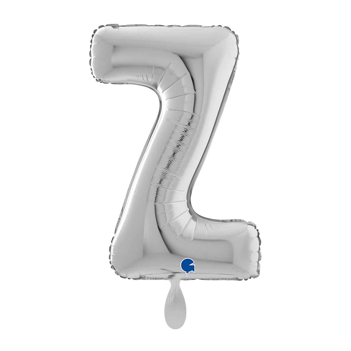 1 Balloon XL - Letter Z - Silver