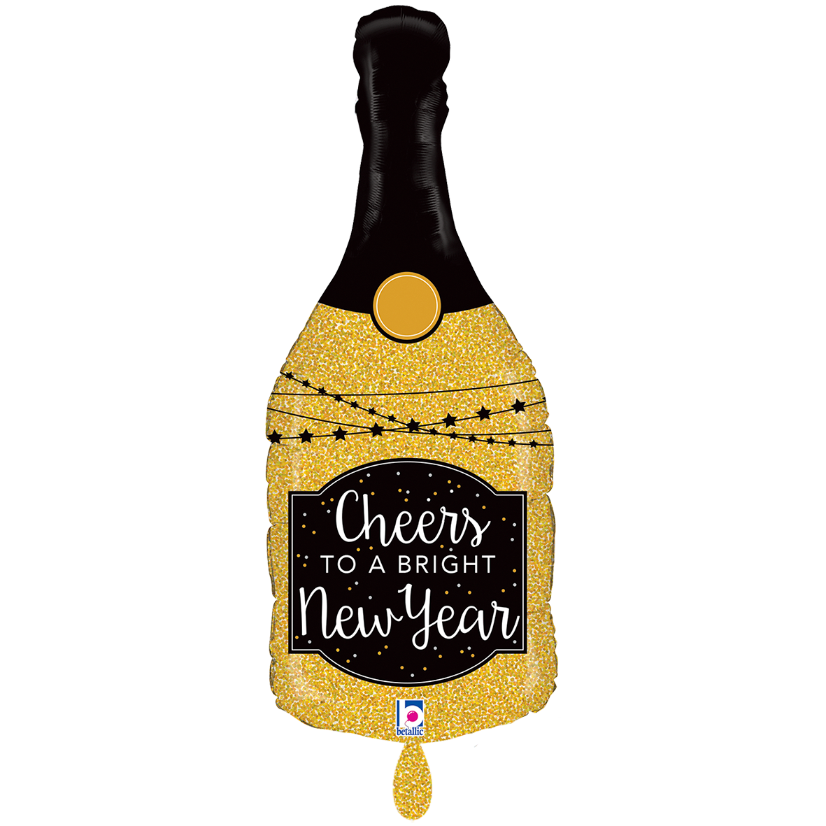 1 Balloon XXL - Glittering New Year