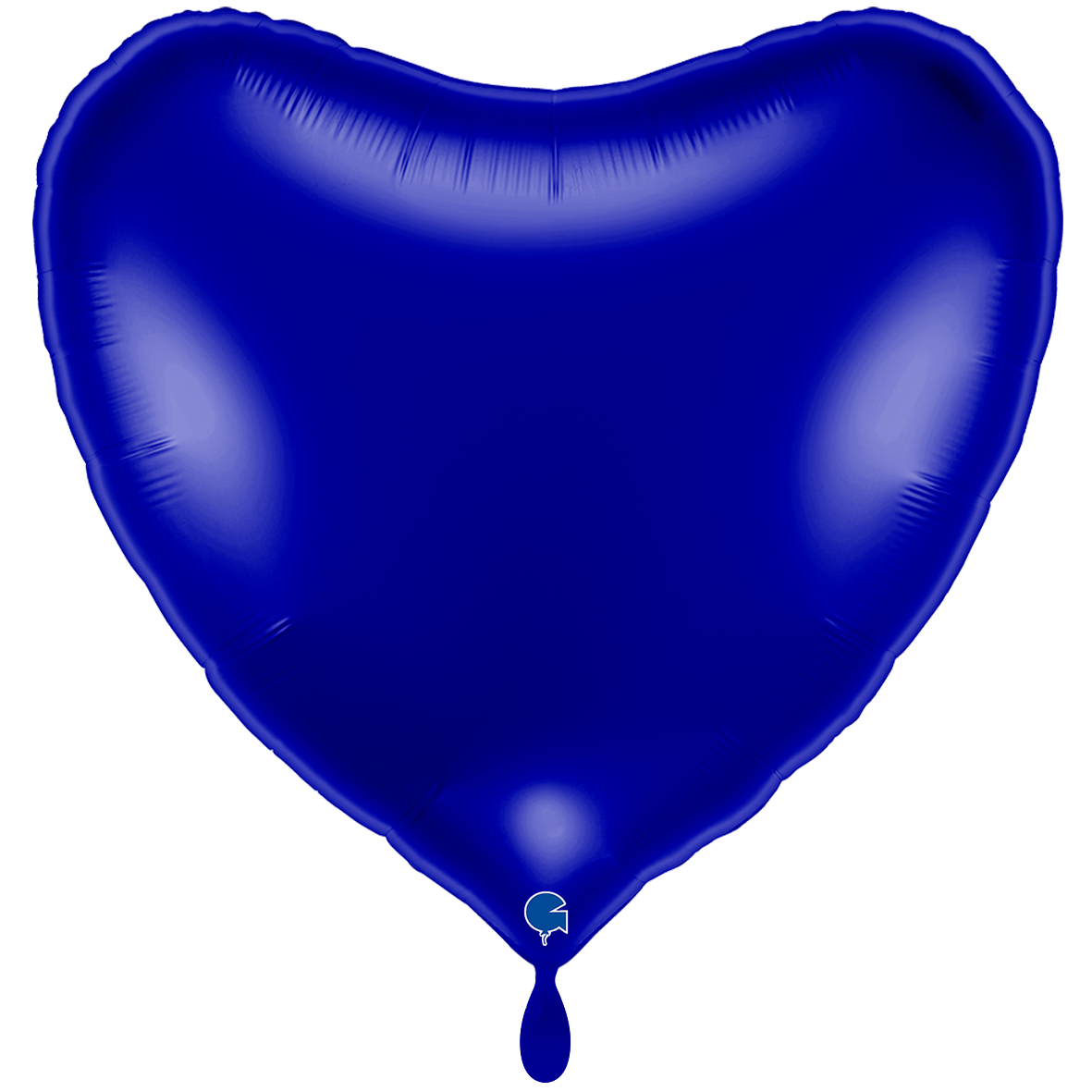1 Balloon XXL - Heart - Blue Capri