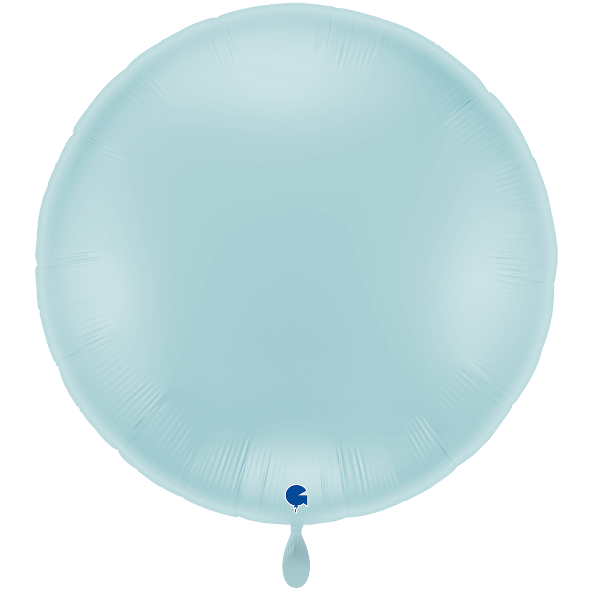 1 Balloon XXL - Round - Pastel Blue