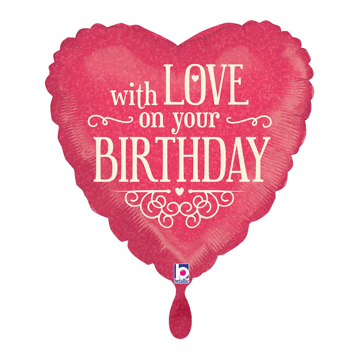1 Balloon - With Love On Your Birthday