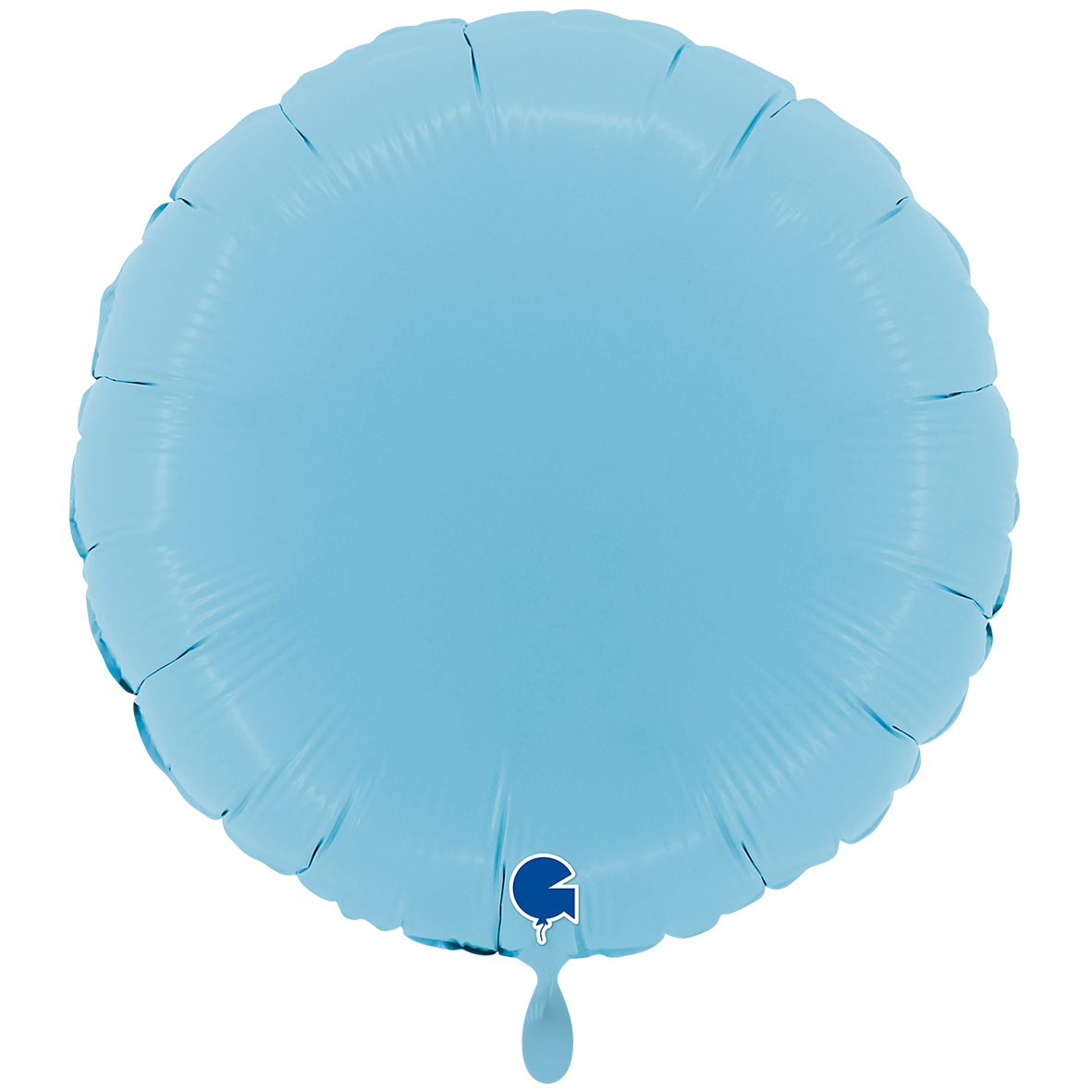 1 Balloon XXL - Round - Matte Blue