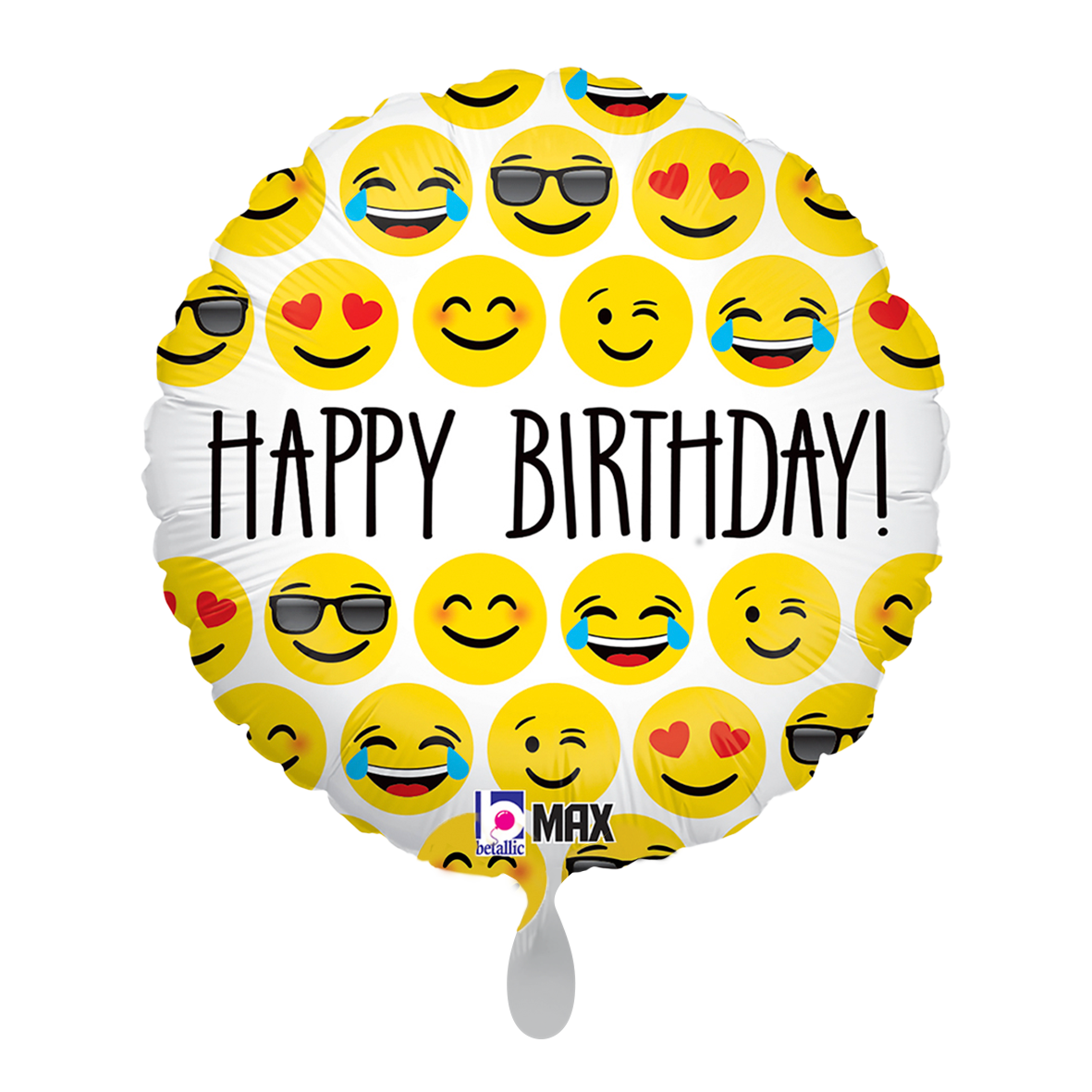 1 Balloon - Emoji Birthday