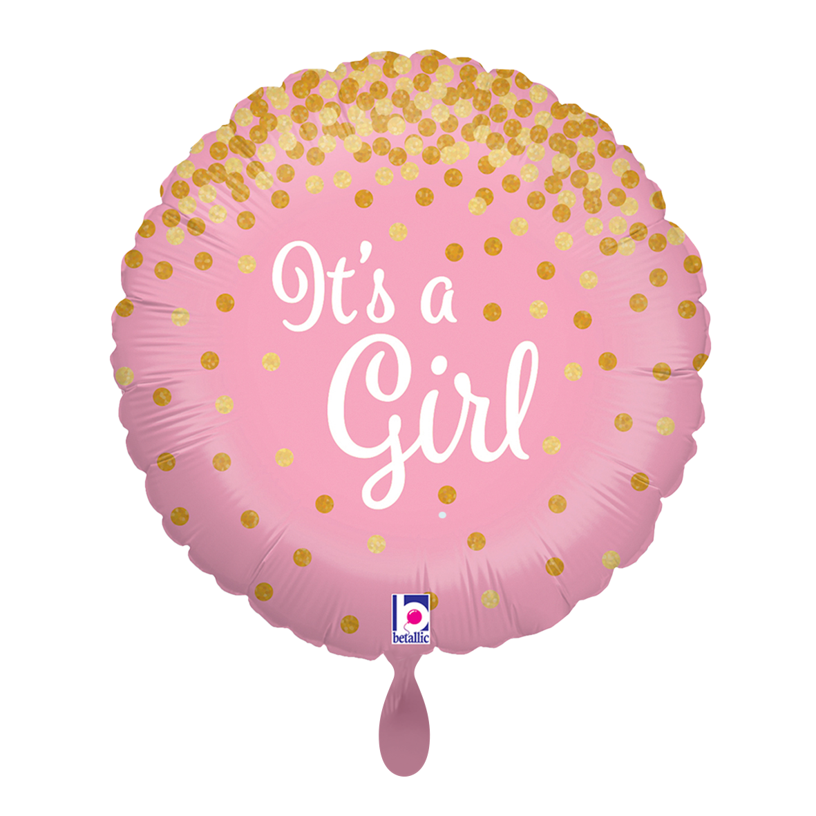 1 Balloon - Glittering It's A Girl
