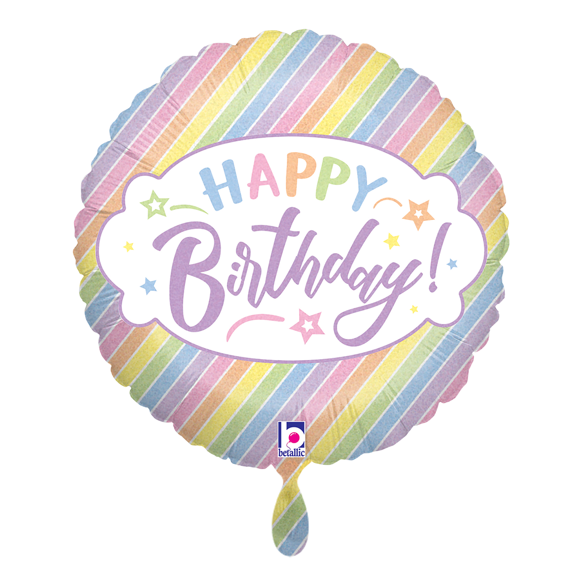 1 Balloon - Pastel Birthday