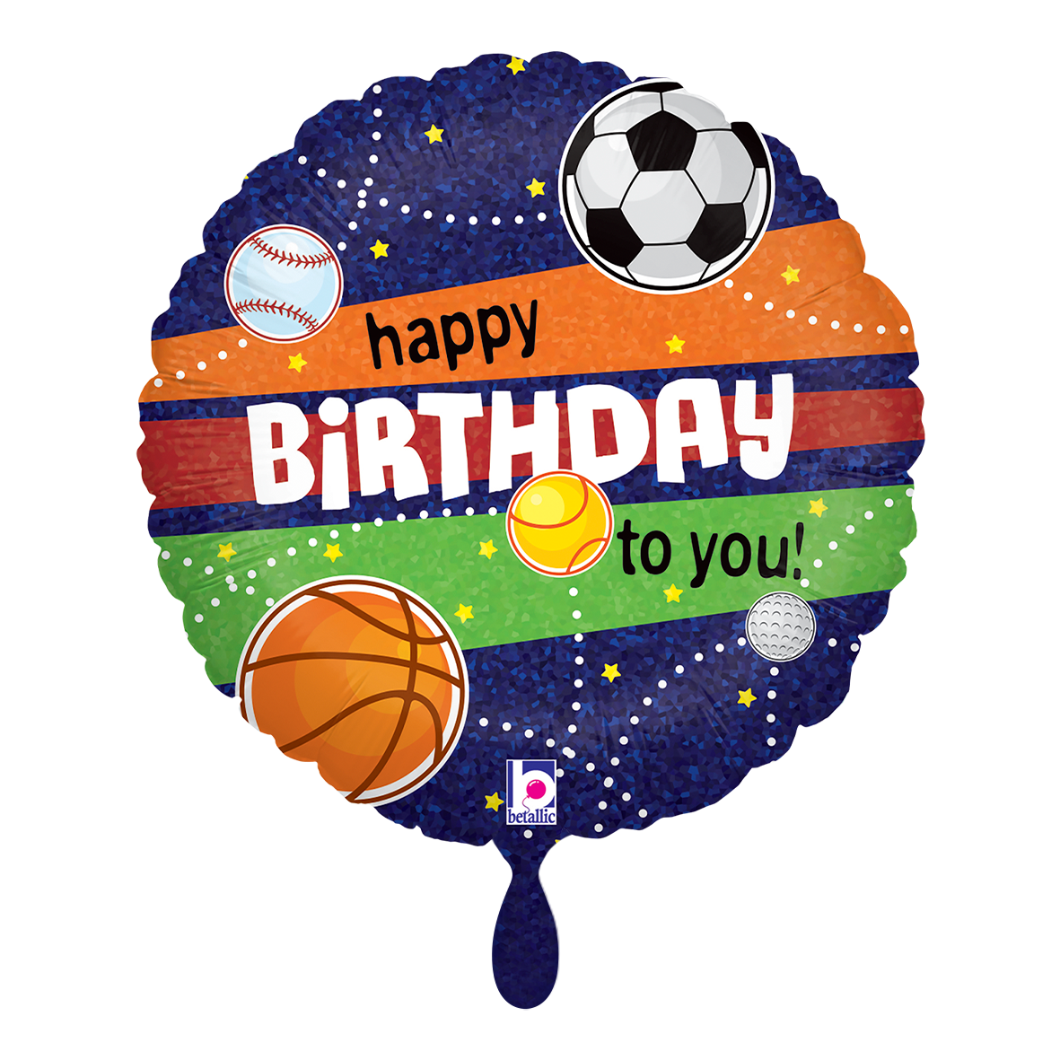 1 Balloon - Sports Birthday