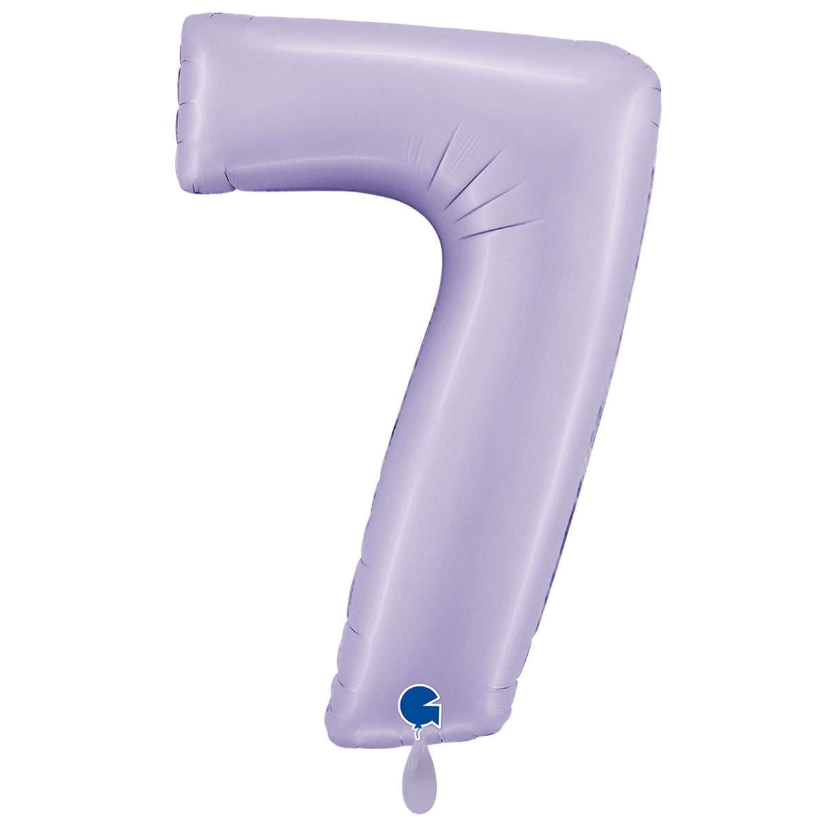 1 Balloon XXL - Number 7 - Satin Lilac