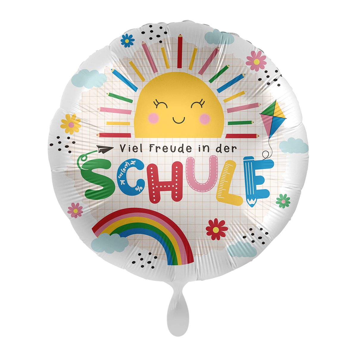 1 Balloon - School - Sonniger Schulanfang - GER