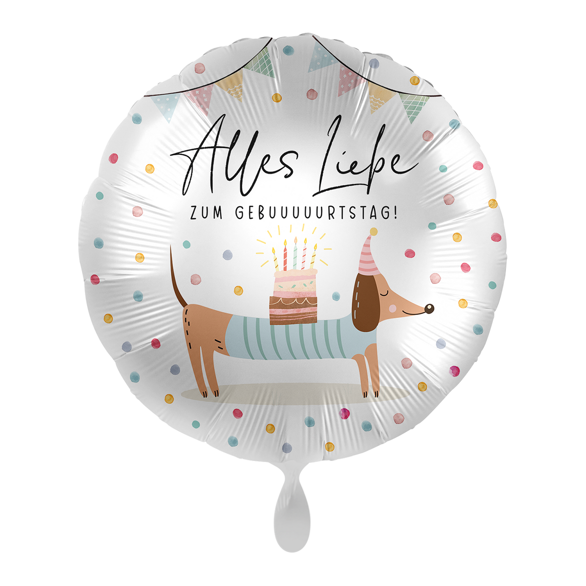 1 Balloon - Doggy Dots Birthday - GER