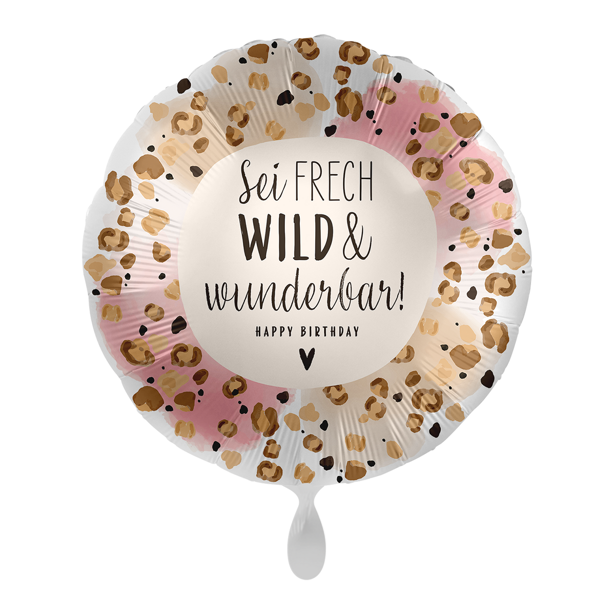 1 Balloon - Wild Leopard Birthday - GER