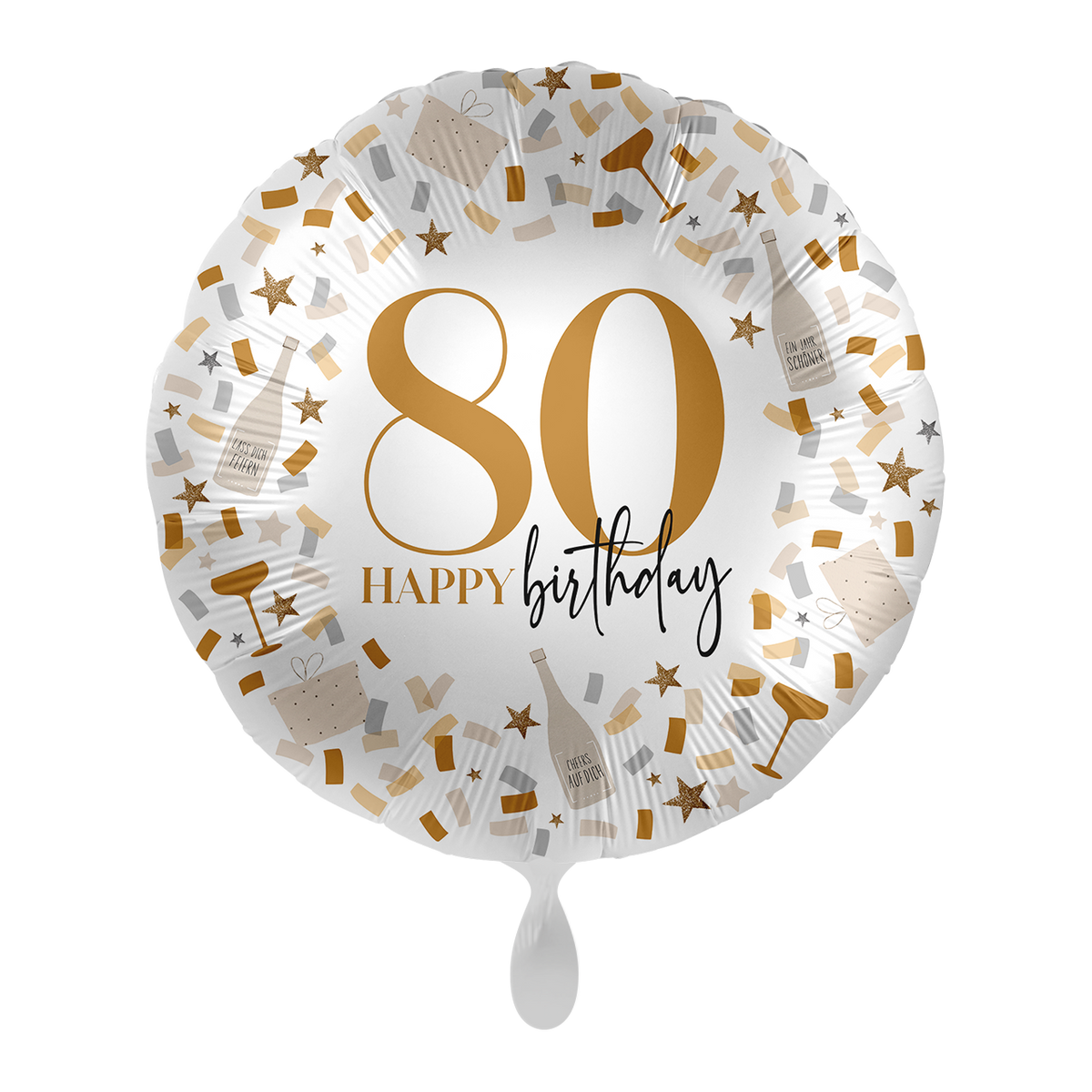 1 Balloon - Hello to Another Birthday 80 - GER