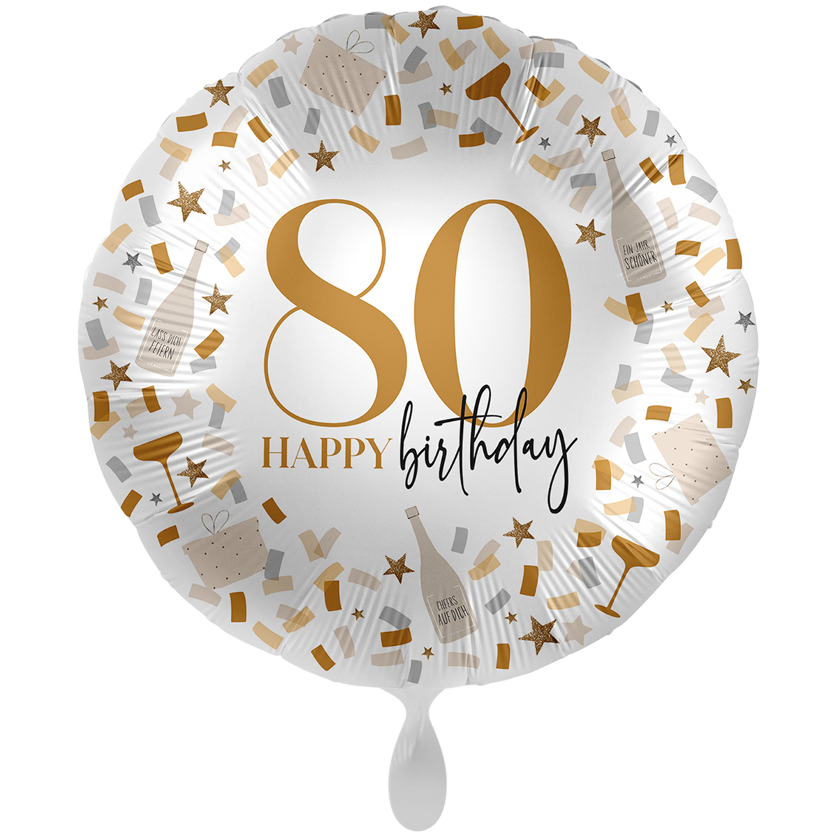 1 Balloon XXL - Hello to Another Birthday 80 - GER
