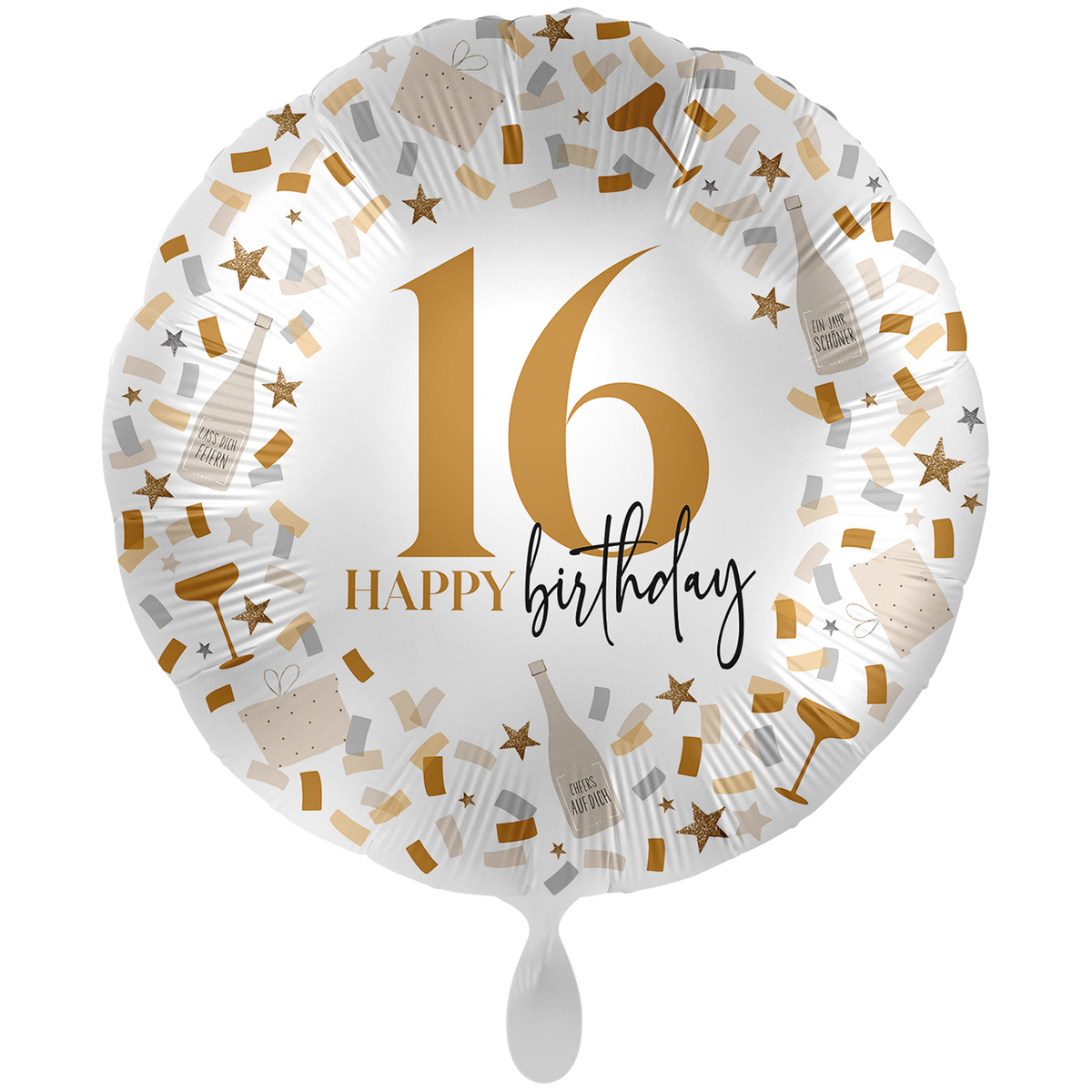 1 Balloon XXL - Hello to Another Birthday 16 - GER