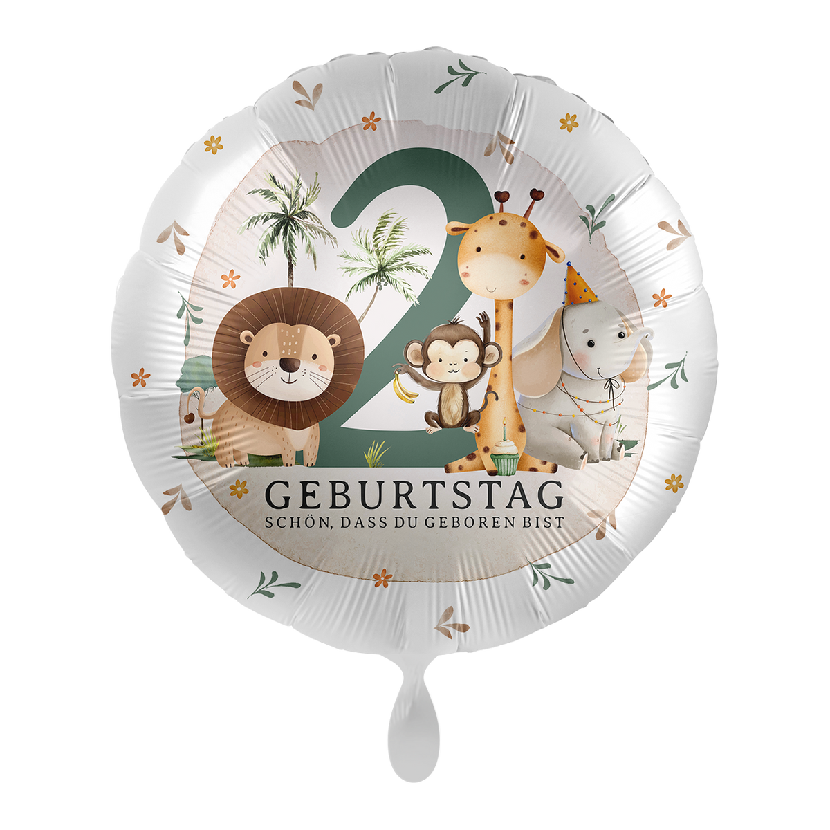 1 Balloon - Jungleparty zum 2. Geburtstag - GER