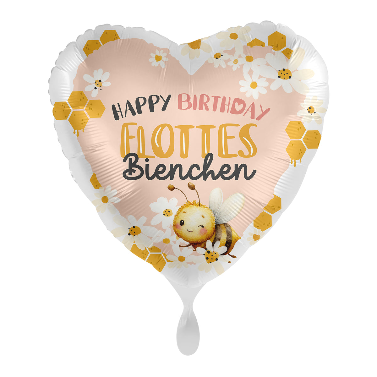 1 Balloon - Bee Happy - Happy Birthday - GER