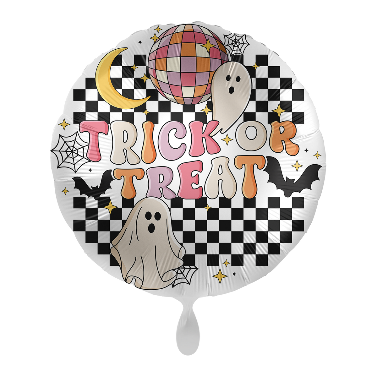 1 Balloon - Trick or Treat Ghosts - ENG