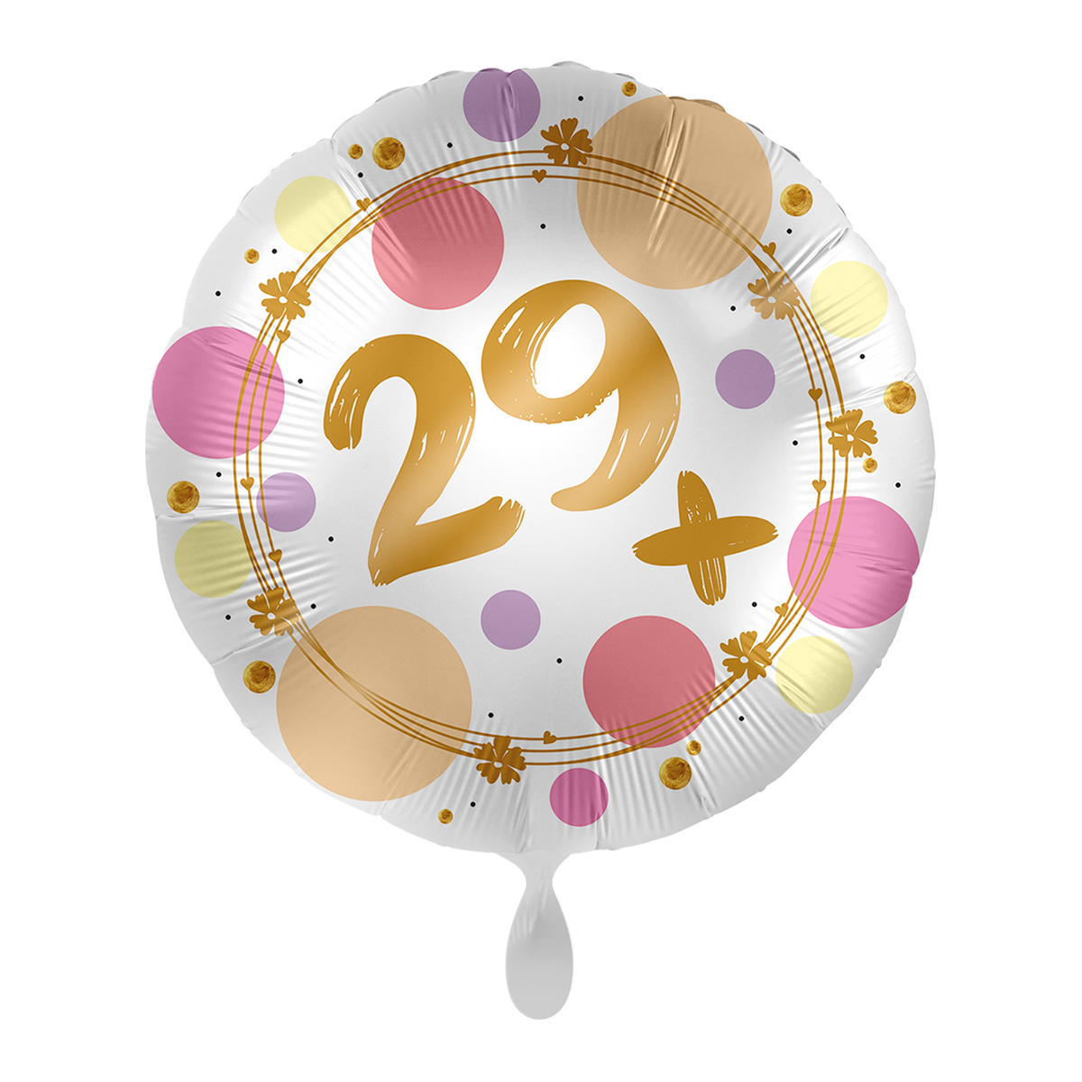 1 Balloon - Shiny Dots 29+ - UNI