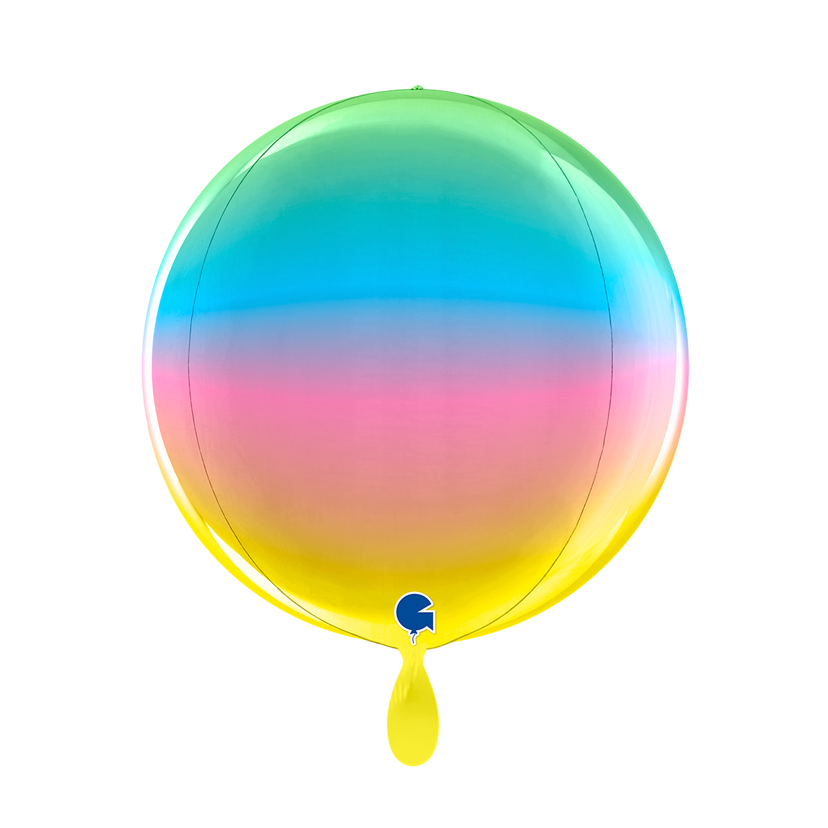 1 Balloon 4D - Globe - Rainbow