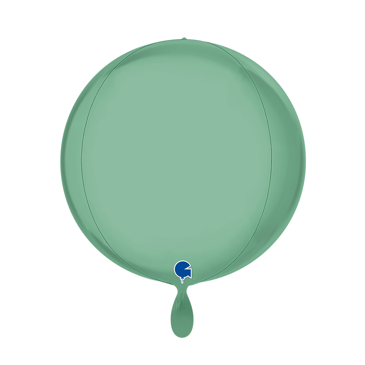 1 Balloon 4D - Globe - Platinum Tiffany