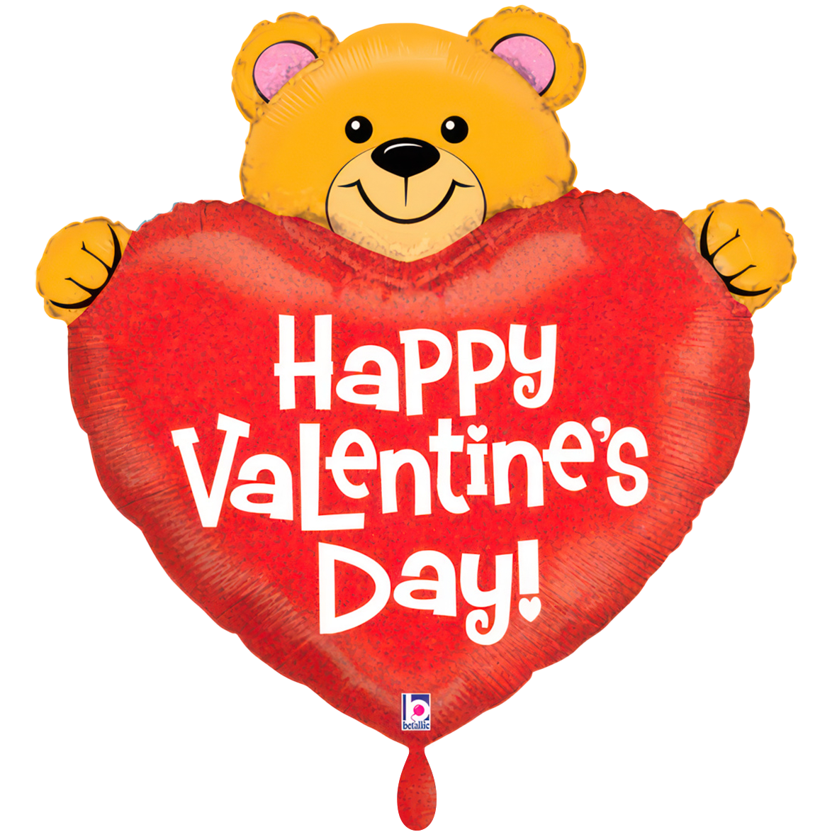 1 Balloon XXL - Big Heart Valentine Bear